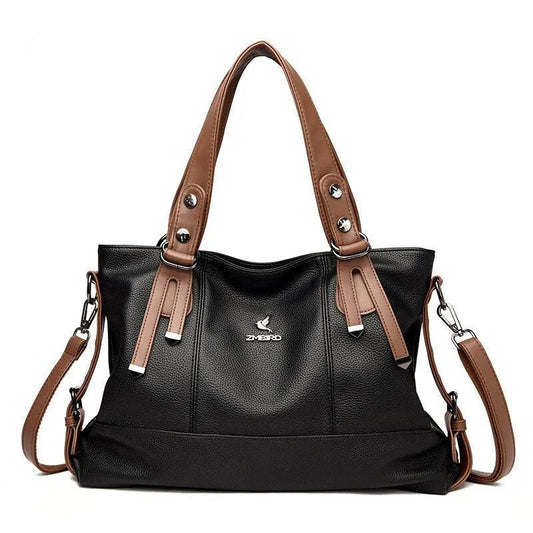 Genuine Leather Handbag - Anne Country