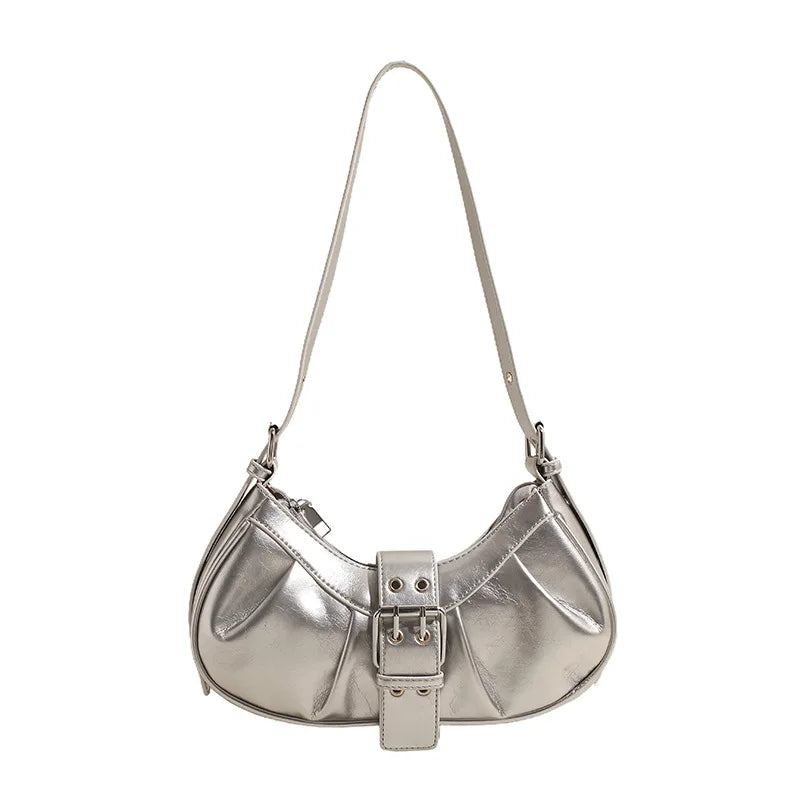 Small Genuine Leather Handbag - Az