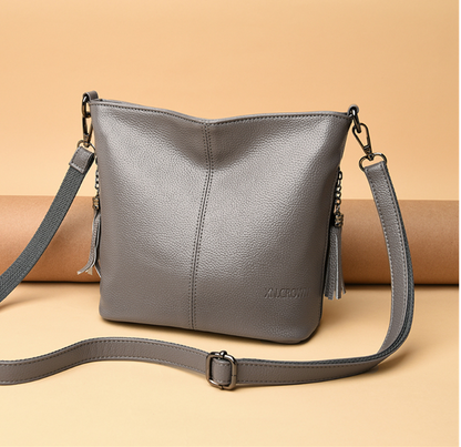 Leather Handbag - Mireya