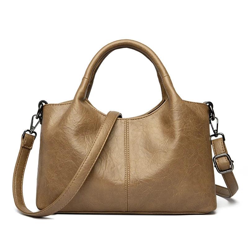 Genuine Leather Handbag - Vitória
