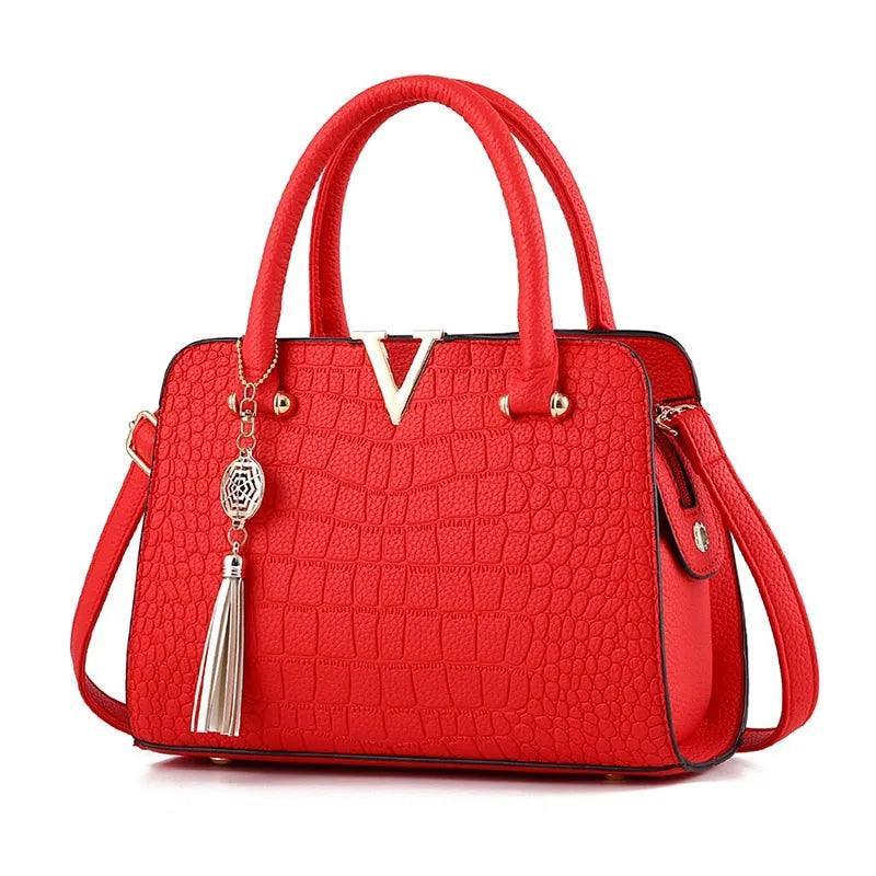 Genuine Leather Handbag - Veneza