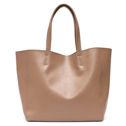 Genuine Leather Handbag - Kassia