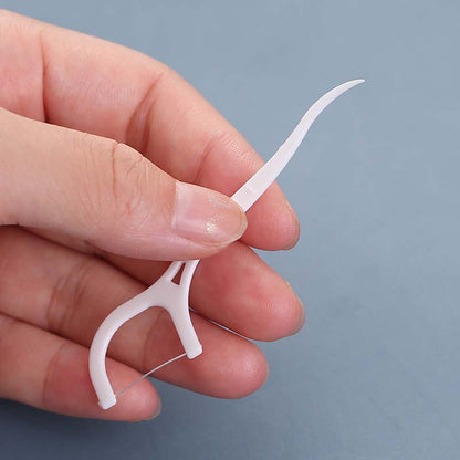 Dental Floss Sticks for Effective Teeth Cleaning