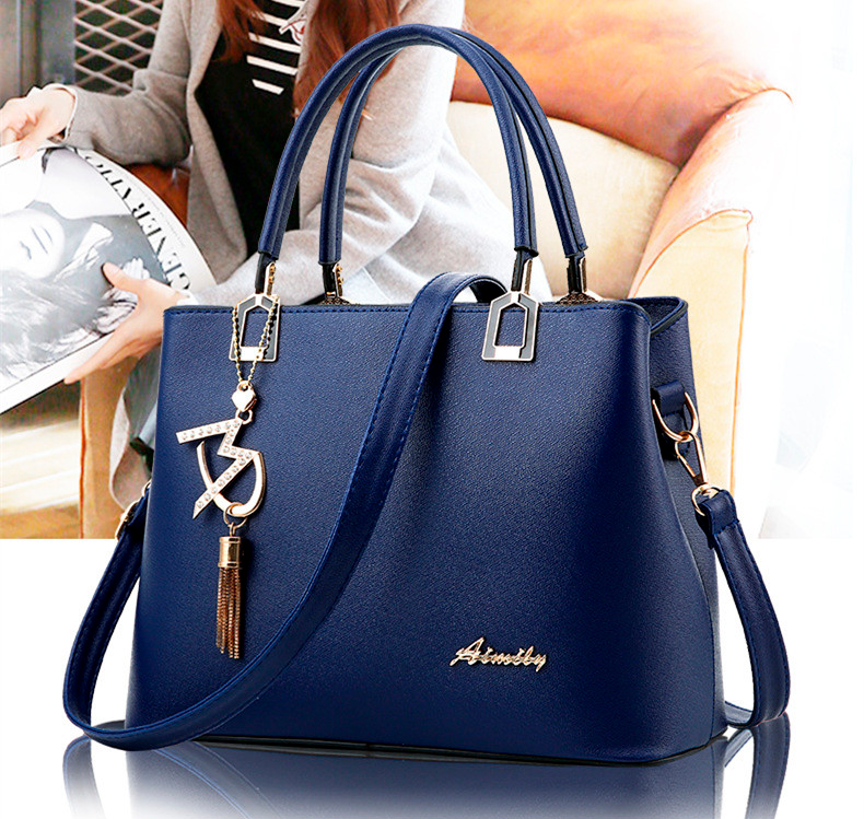 Leather Handbag - Zayna