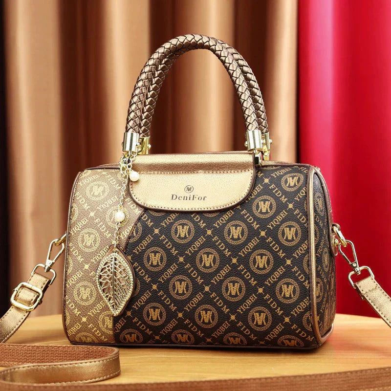 Genuine Leather Handbag - Faria