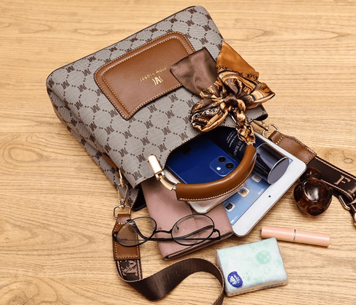 Genuine Leather Handbag - Fianna