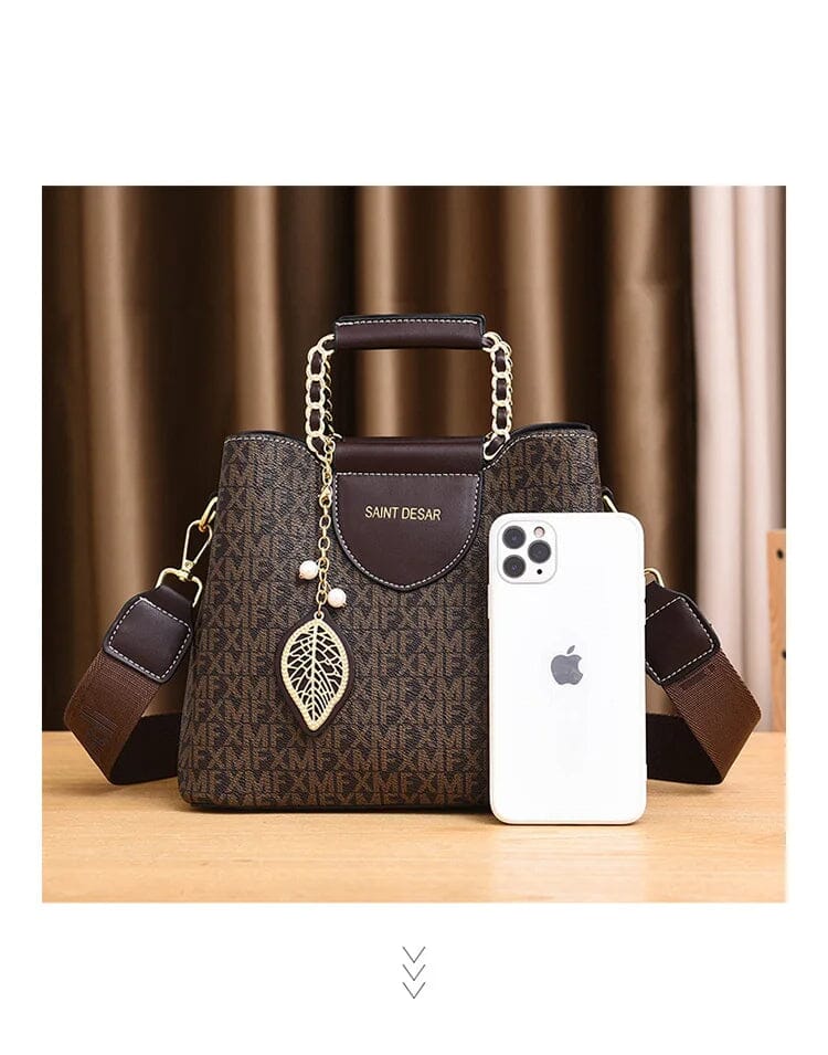 Leather Handbag - Rania