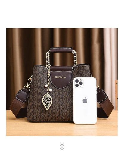 Leather Handbag - Rania