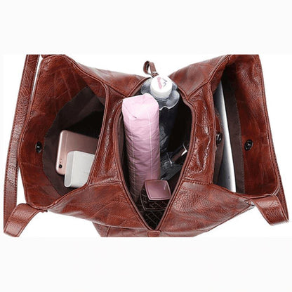 Leather Handbag - Zarela