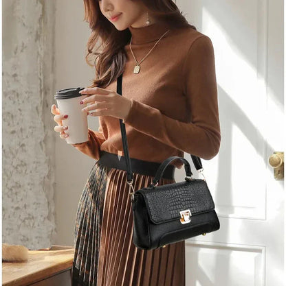 Handbag in Genuine Leather - Crav