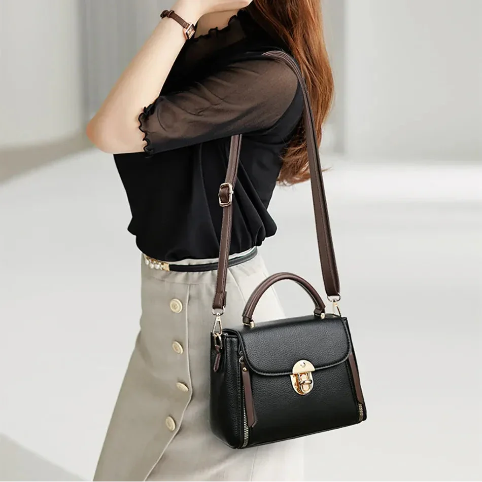 Handbag in Genuine Leather - Lexus