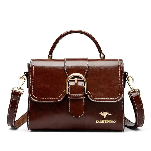 Handbag in Genuine Leather - Nyra