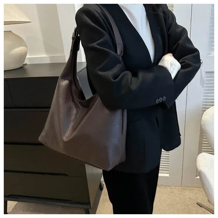 Genuine Leather Handbag - Zafira