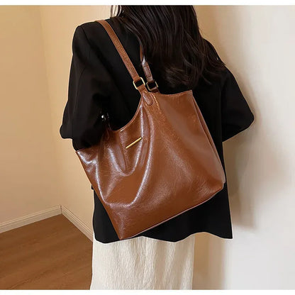 Genuine Leather Handbag - Bless