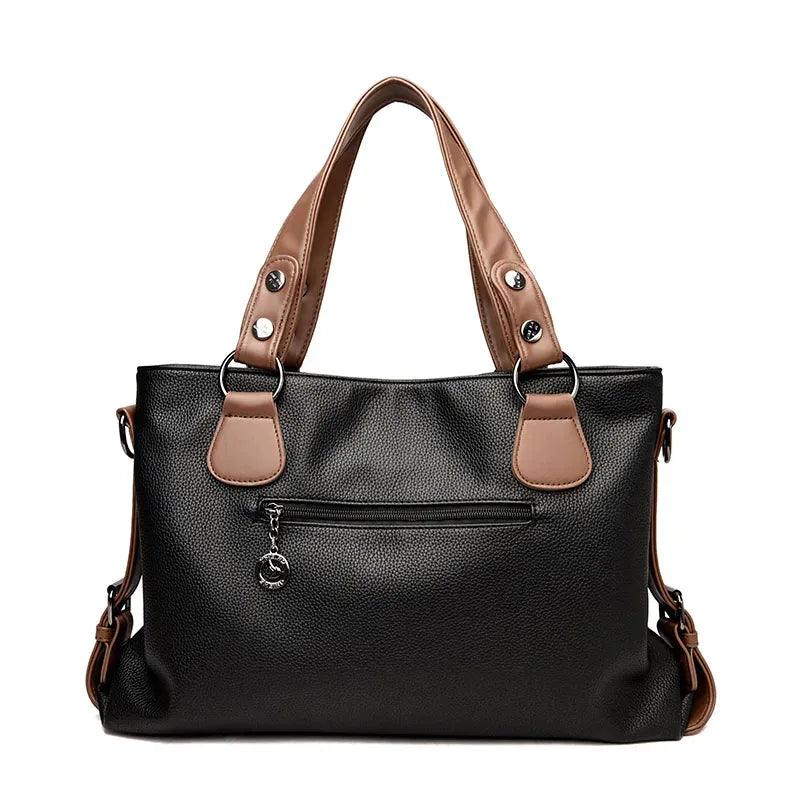 Genuine Leather Handbag - Anne Country