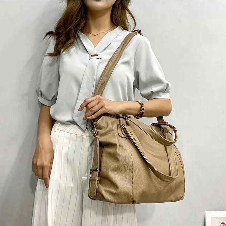 Genuine Leather Handbag - Diane