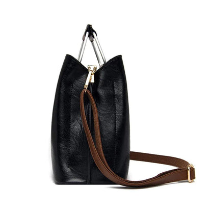 Genuine Leather Handbag - Maya