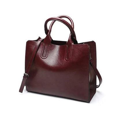 Genuine Leather Handbag - Criz