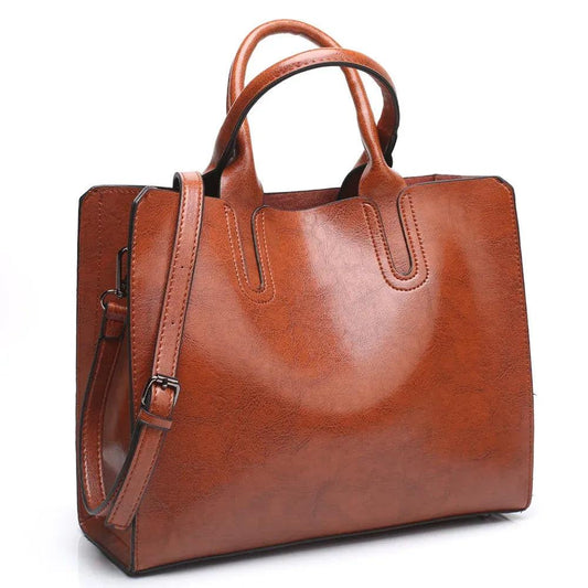 Genuine Leather Handbag - Criz